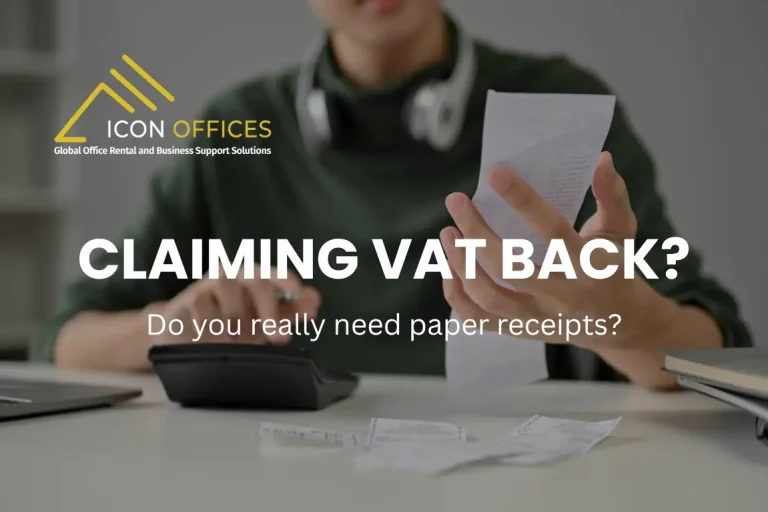 do you need original paper vat receipts to claim back vat